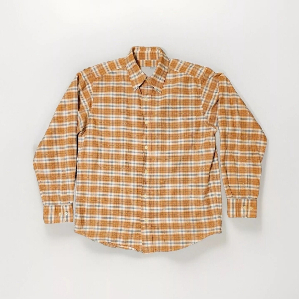 Eddie Bauer Relaxed Fit Men's Button Up Flannel Size S